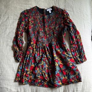 Target floral maternity shirt
